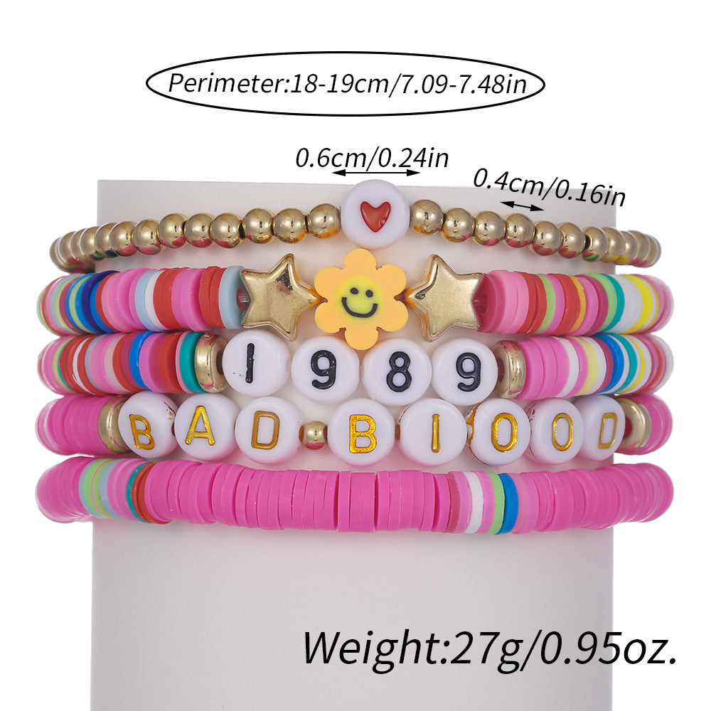 Taylor Music Suit Summer Beach Bohemian Bracelets