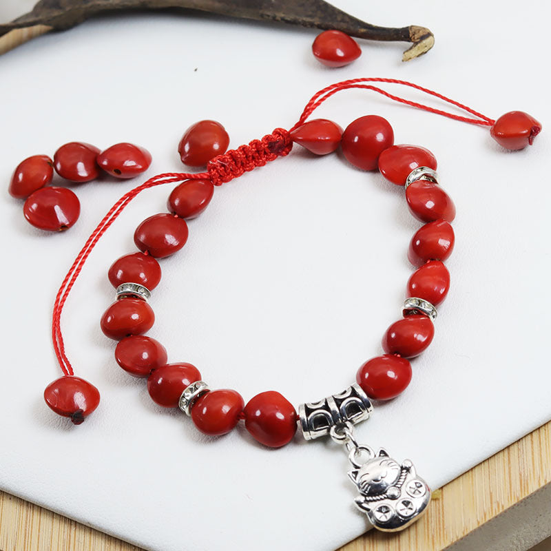 Women's & Men's Bodhi Seed String Scenic Spot Temple Fair Bracelet