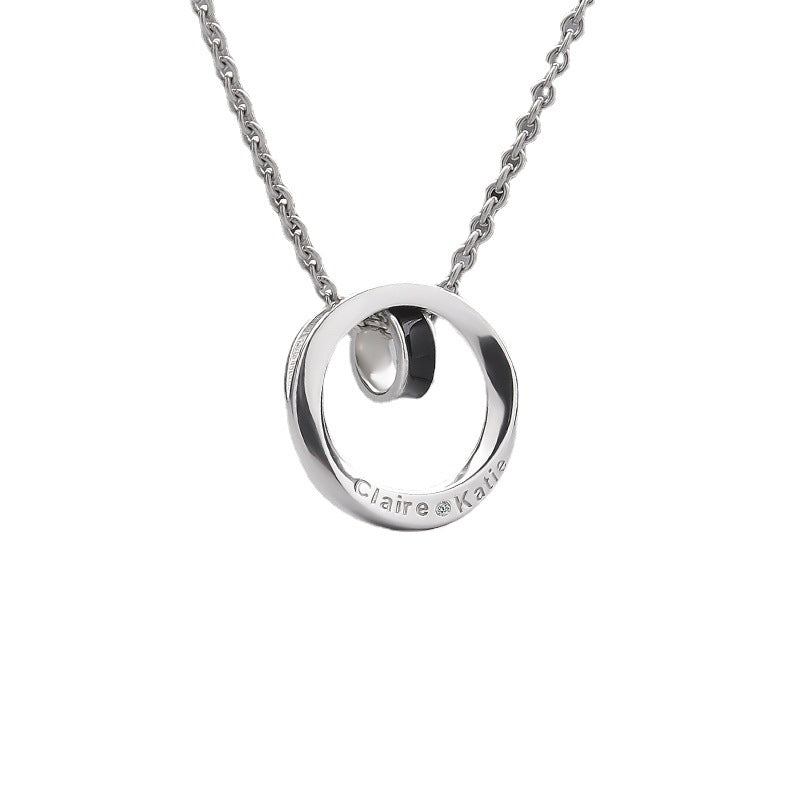 Colliers simples pour hommes, chaîne de clavicule d'été pour garçons, à la mode