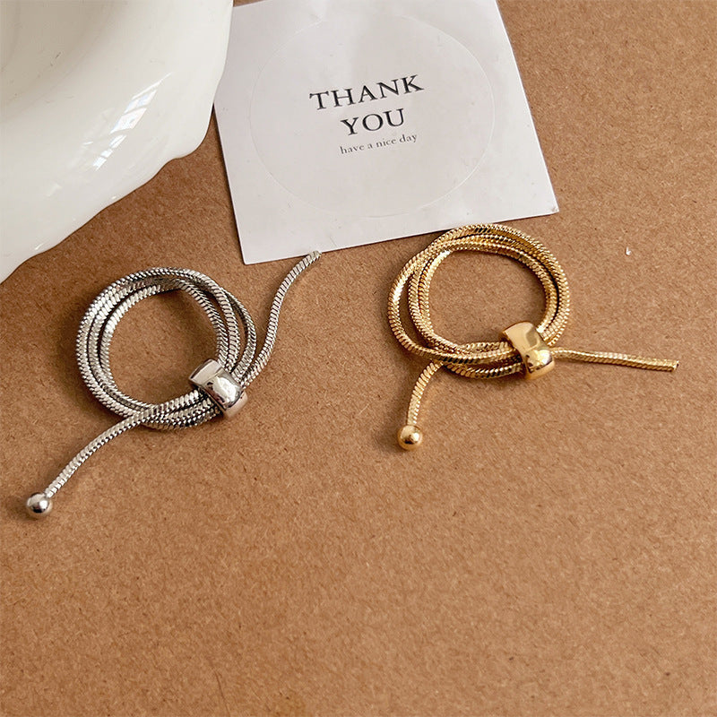 Women's Golden Chain Trendy Light Luxury Cold Style Rings