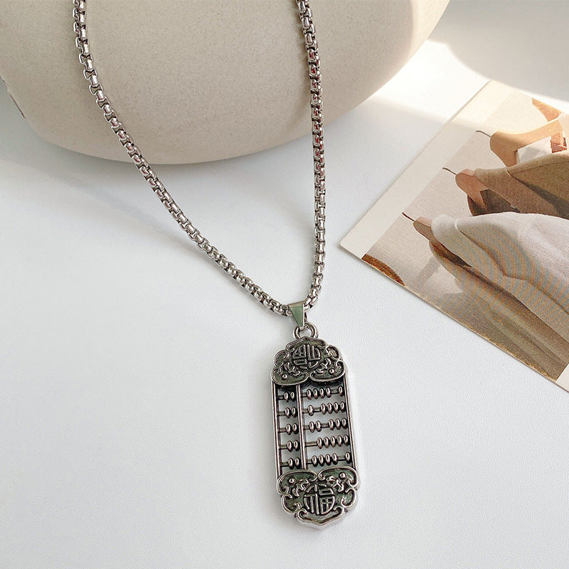 Decorative Titanium Steel Light Luxury Minority Necklaces