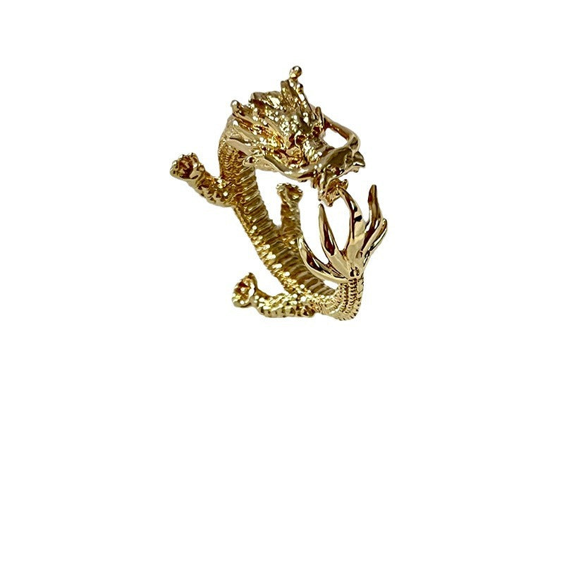 Persönlichkeit Goldener Drache Kreative Sternzeichen-Öffnungsringe