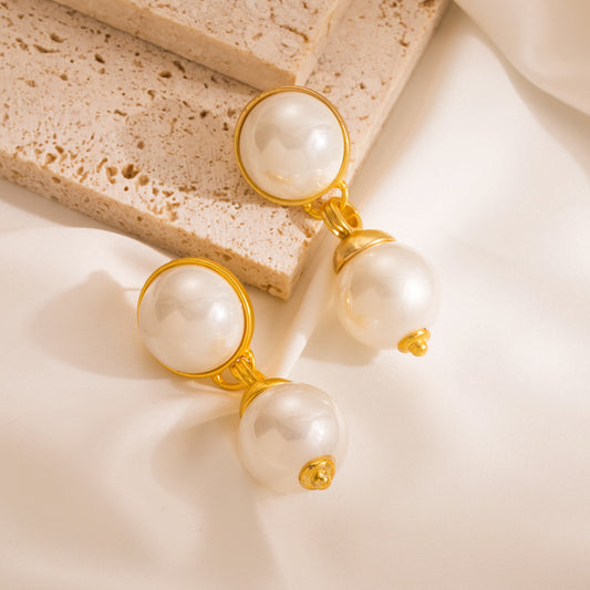 Women's Style Retro Affordable Luxury High-grade Light Earrings