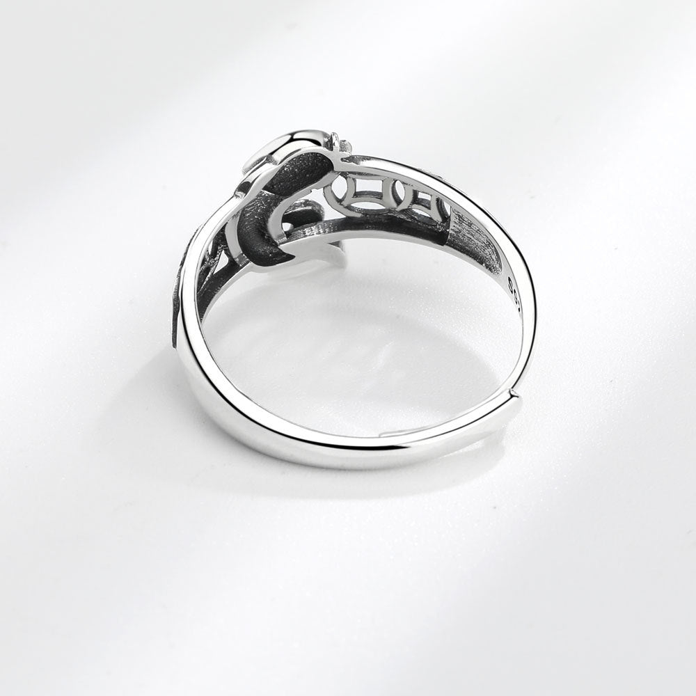 Niche Open Female Fancy Carp Forefinger Unique Rings