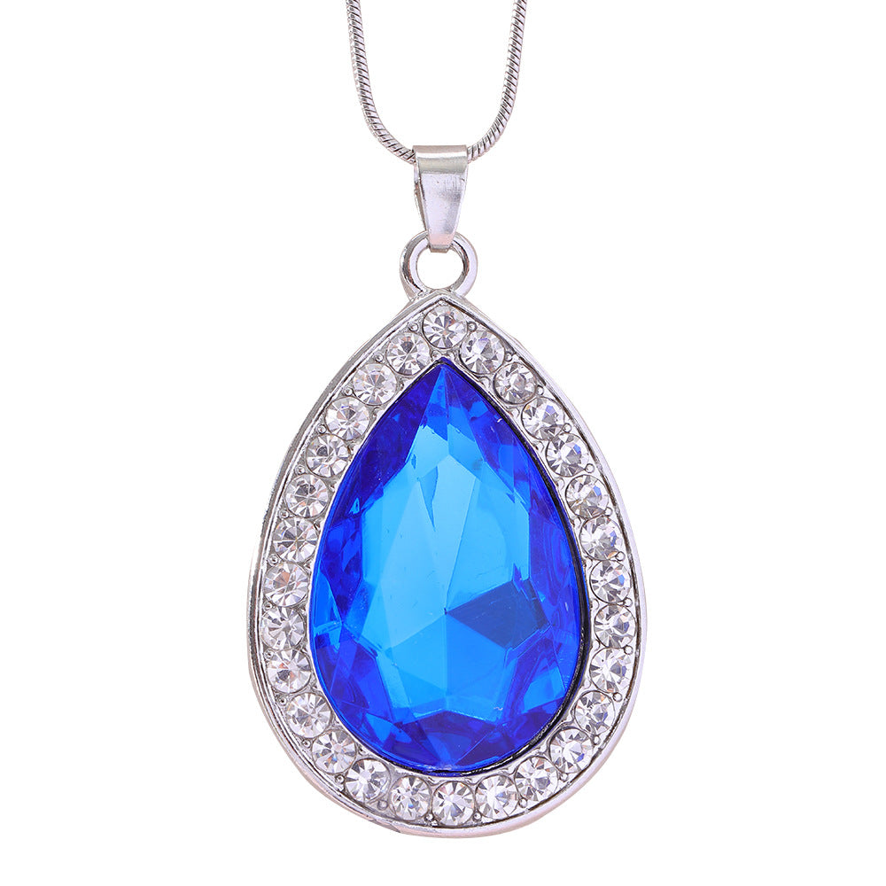 Sophia Power Stone Princess Charm Pendant Necklaces