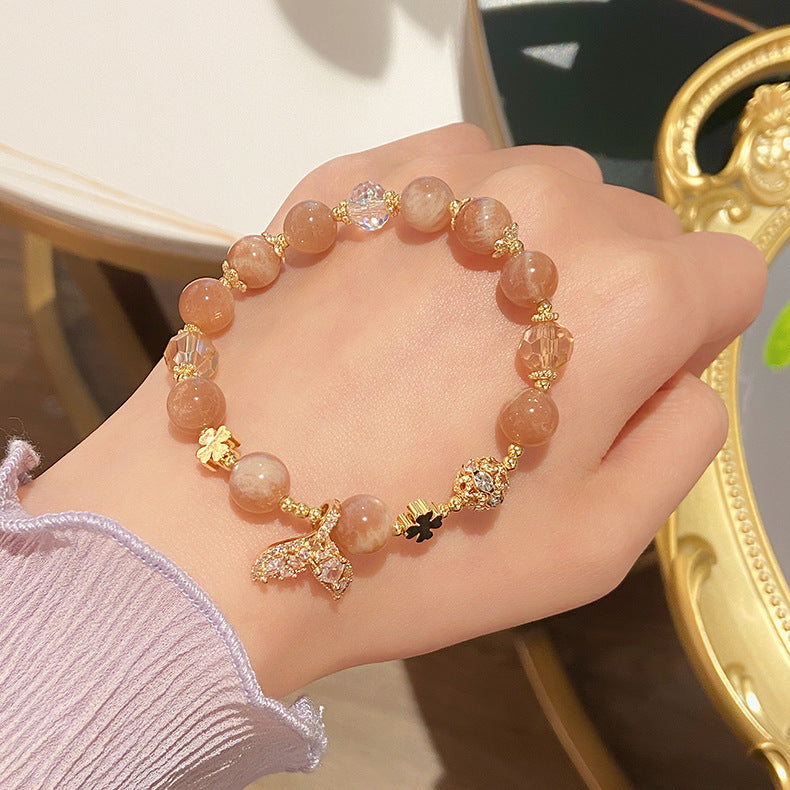 Color Hair Crystal Fresh Meerjungfrau-Freundinnen-Armbänder