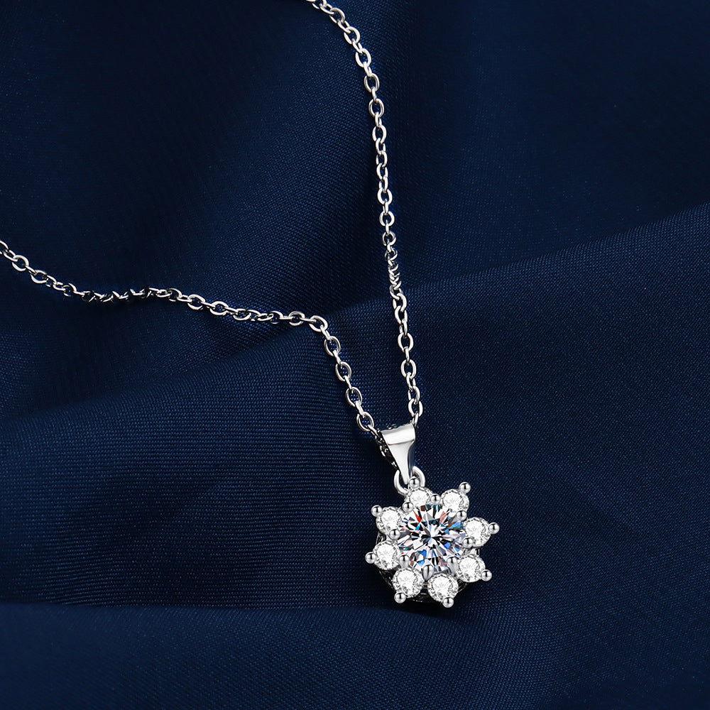 Fashion Versatile Sunflower Set Of Ornaments Niche Necklaces