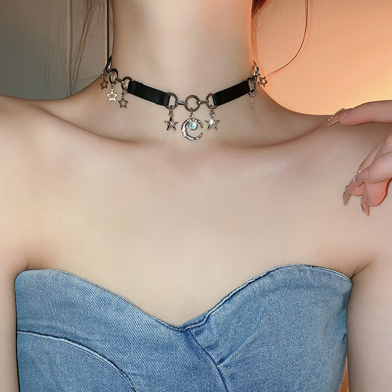 Niche Hip Hop Clavicule Chaîne Colliers Doux