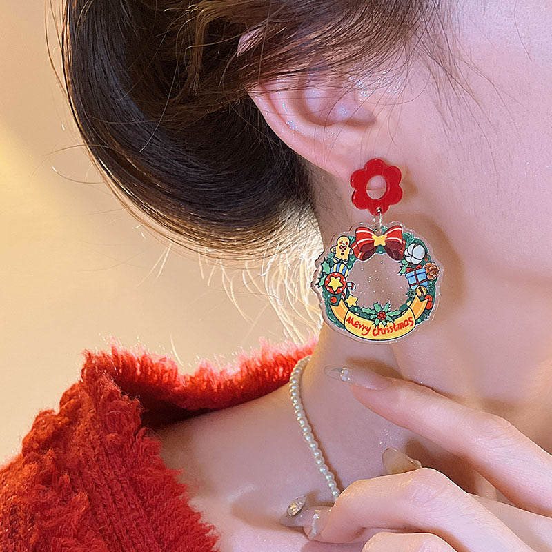 Star Sequins Niche Creative Design Sense Earrings