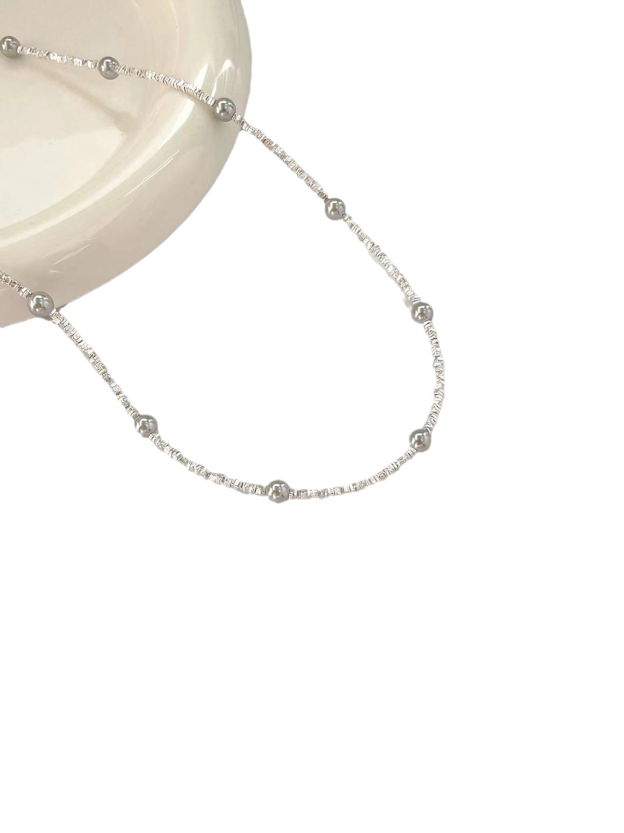 Starry Strong Light Pearl For Luxury High-grade Design Necklaces