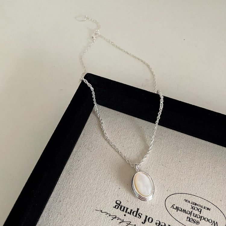 Metal Pendant Female Design Sense Niche Retro Necklaces