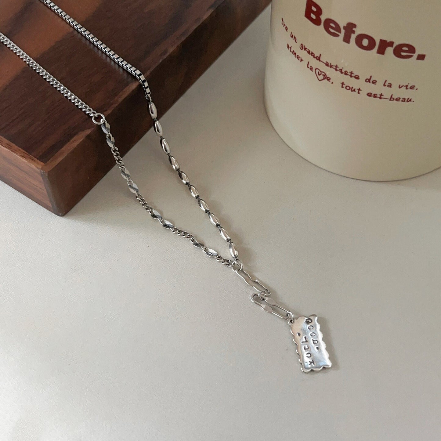 Women's Sterling Sier Live Fashionable Long Collection Necklaces