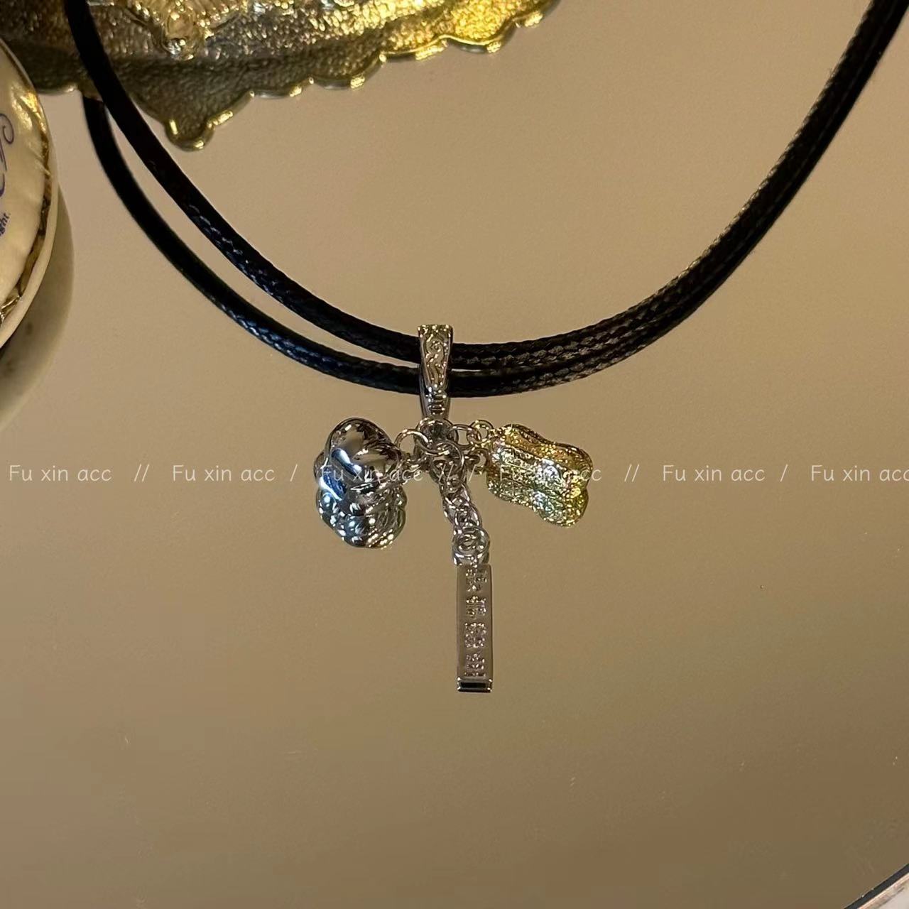 Peanut Pendant National Fashion Light Luxury Necklaces