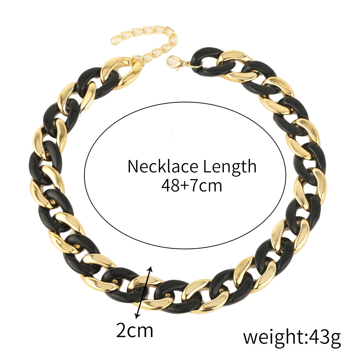Women's Popular Style Accessories Retro Exaggerated Hip Necklaces