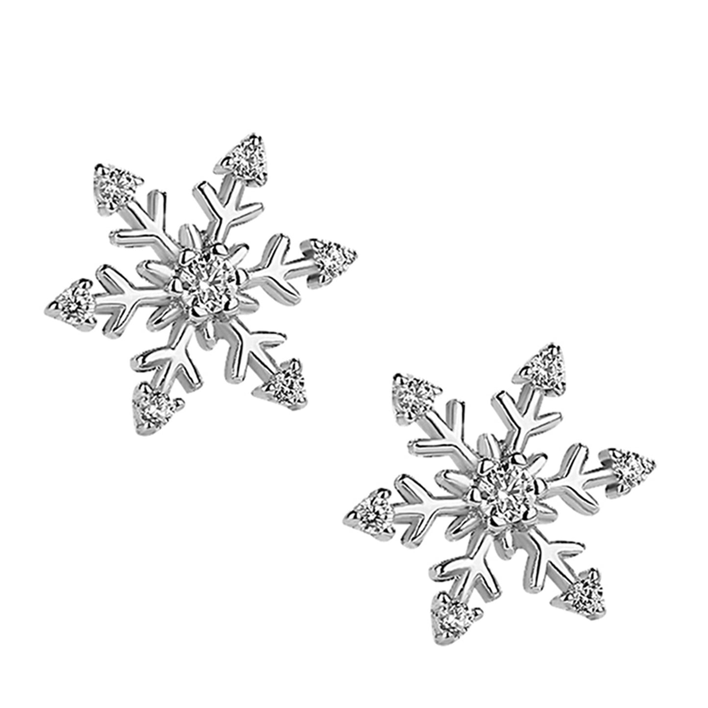 Women's Snowflake Ear Elegant And Personalized Simple Earrings