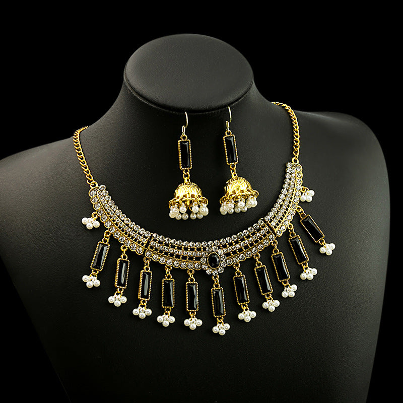 Chaîne de clavicule de style bohème, colliers exagérés et personnalisés