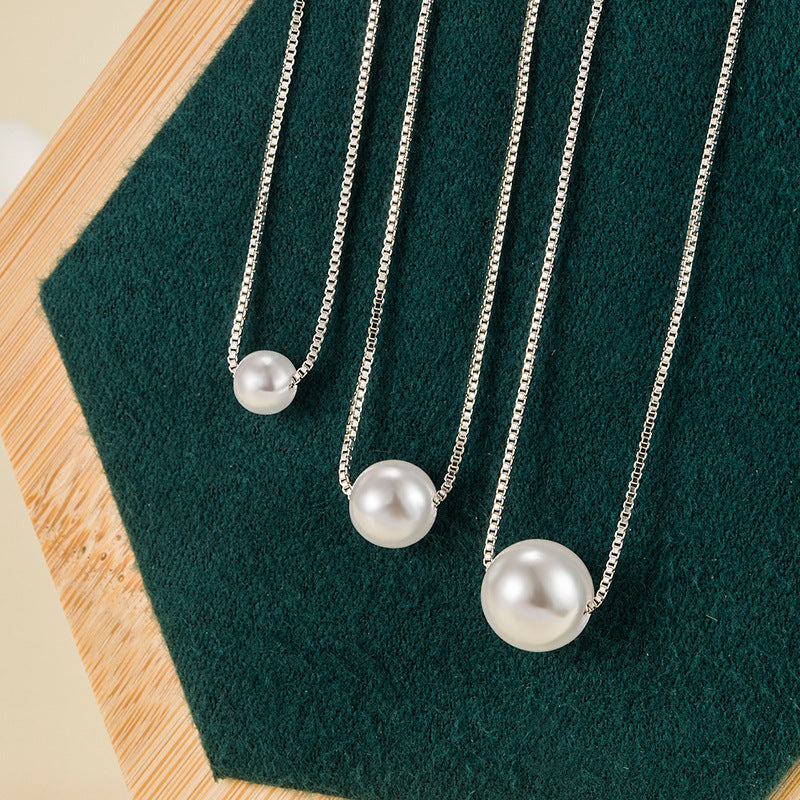 Pendentif en argent plaqué, chaîne de quille, ornement, colliers élégants