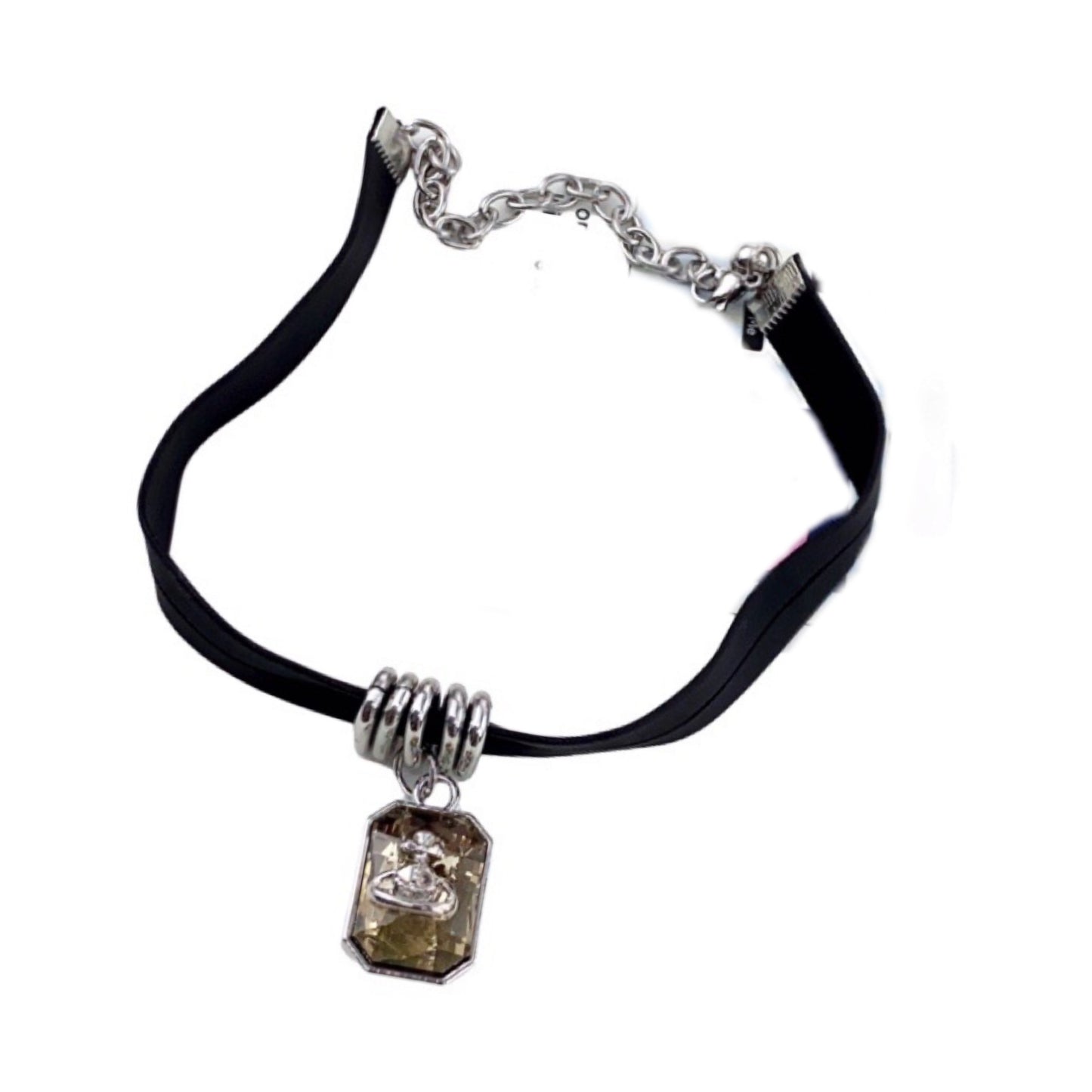 Advanced Design Leather Square Female Simple Necklaces