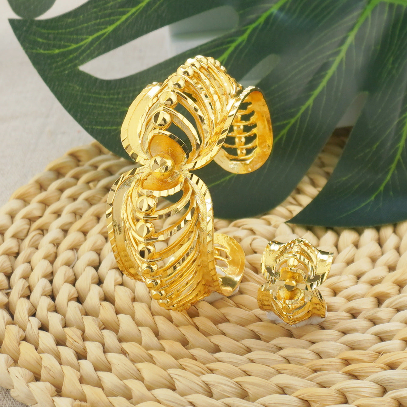 Women's Luxury Wedding Flowers Bridal Gift Bracelet