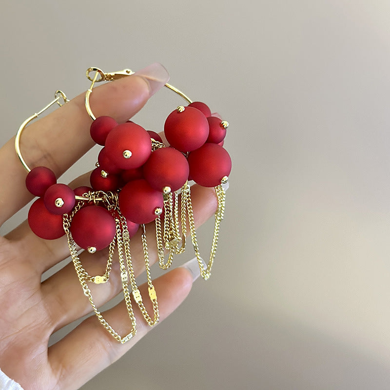 Unique Ear Light Luxury High-grade Sense Earrings