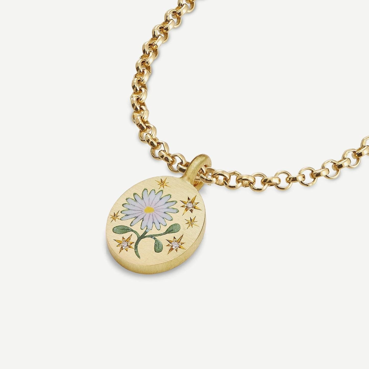 Colliers à pendentif en acier inoxydable de luxe léger peint