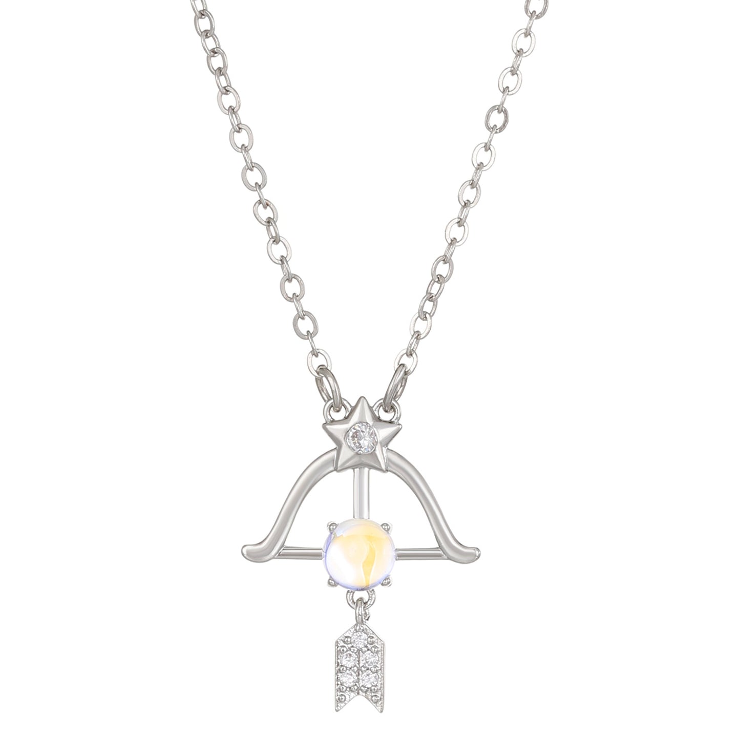 Colliers cloutés de diamants en cuivre de personnalité gracieuse féminine