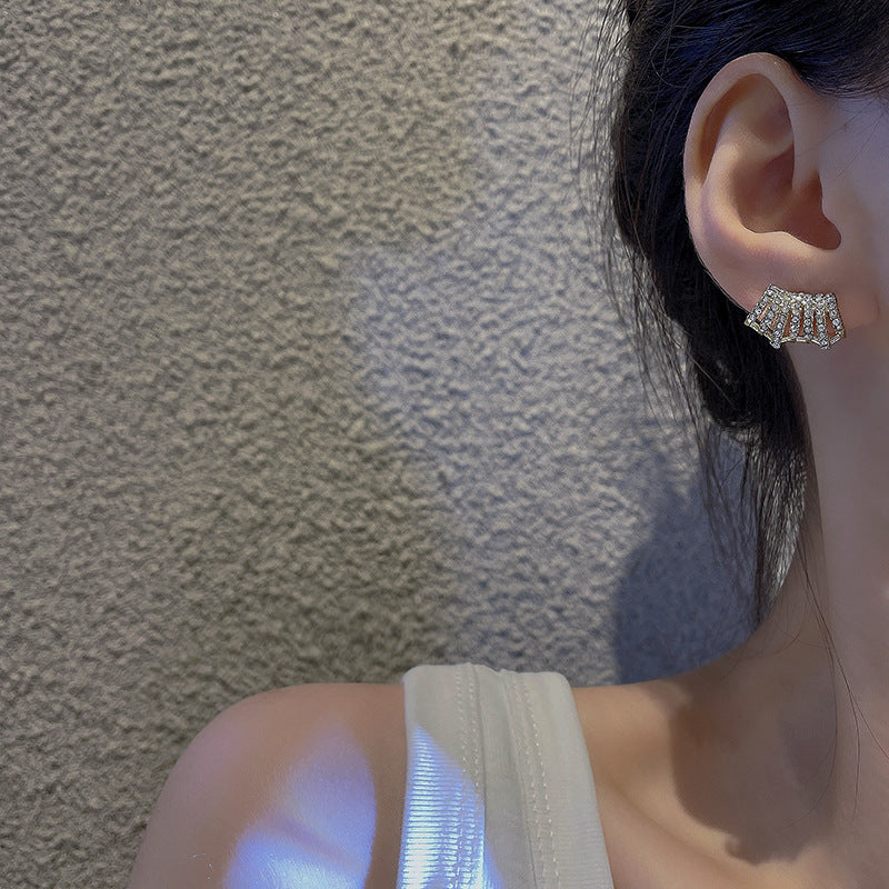 Women's Simple Trendy High-grade Unique Personality And Earrings