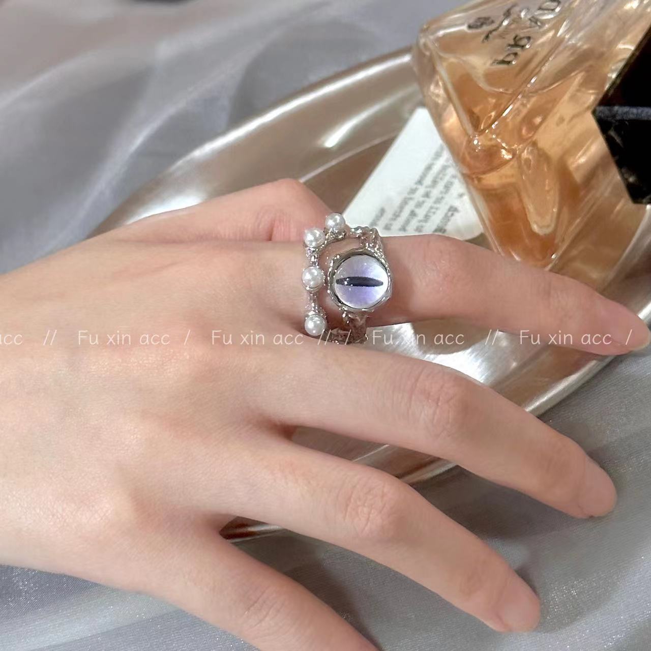 Open Female Design Cute Style Index Finger Rings