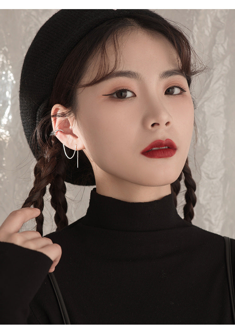 Women's Tassel Summer Hanging Tide Frosty Style Earrings