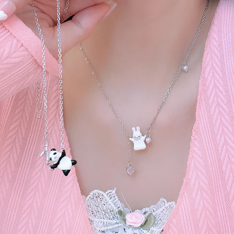 Cute Clavicle Chain Personalized Minority Design Necklaces