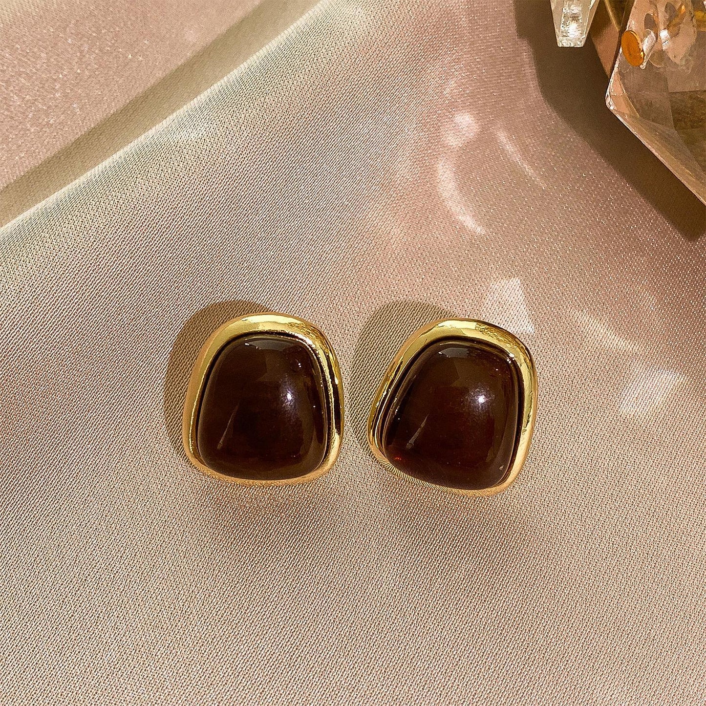 Women's Style Sier Needle Elegant High-grade Warm Earrings