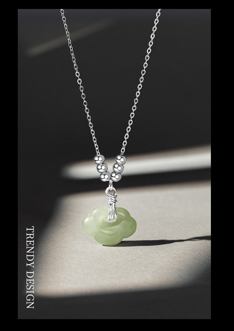 Peace Buckle Fashion Clavicle Chain Exquisite Necklaces