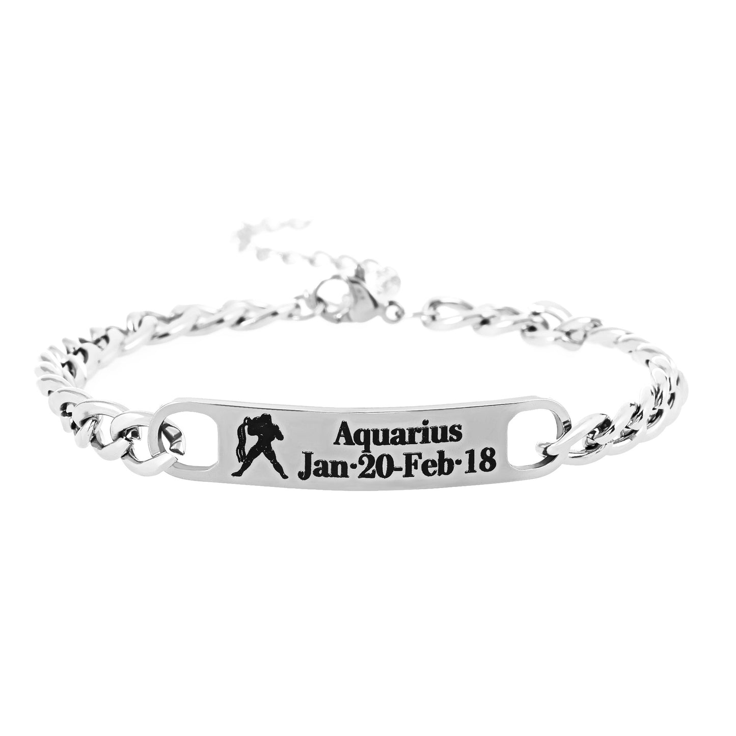 Twee Constellation Lovers Wild-Armbänder aus Edelstahl für Herren
