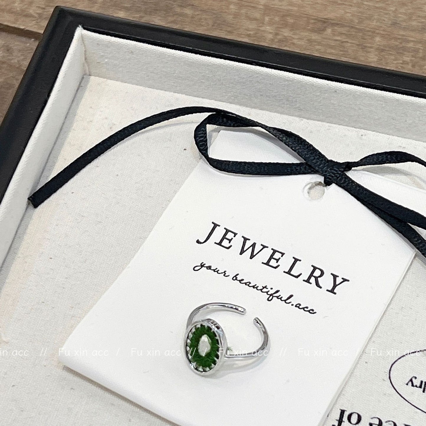 Color Open Female Fashion Temperament Style Index Rings