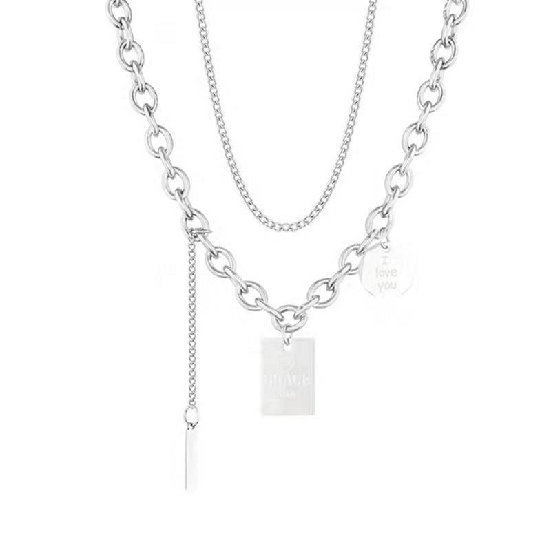 Colliers Disco à grosse chaîne pour hommes, Design Hip Hop