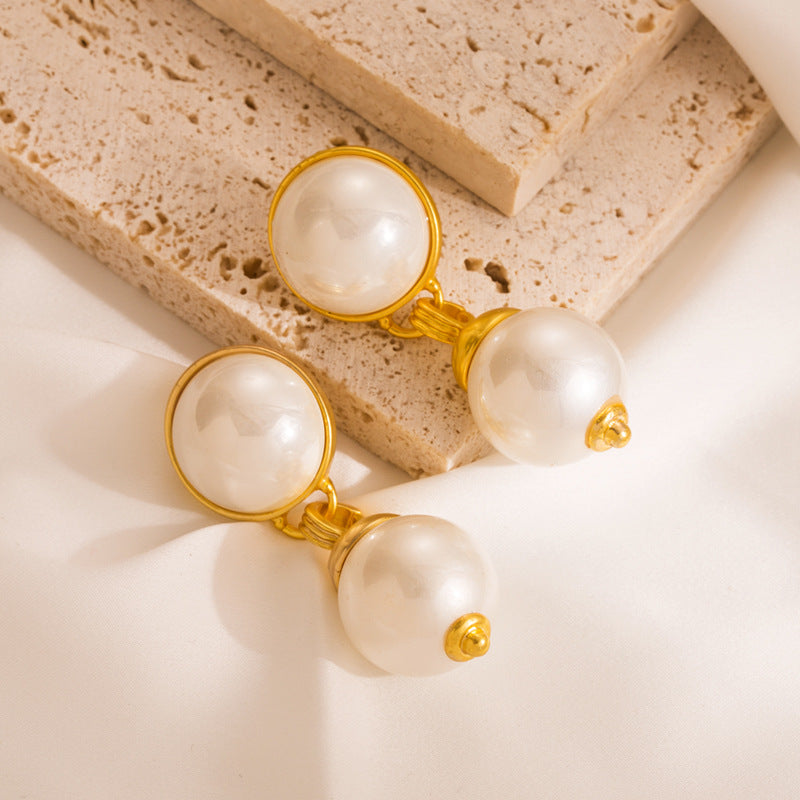 Women's Style Retro Affordable Luxury High-grade Light Earrings