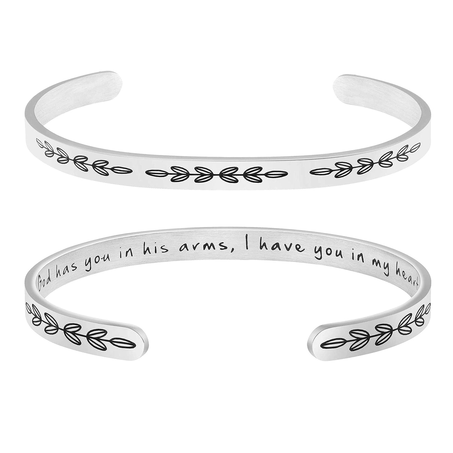 Shaped Lettering Wings Heart Cross Arrow Bracelets