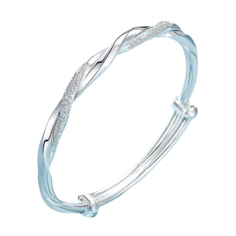 Mobius Strip Winding Niche Design Cuff Temperament Bracelets