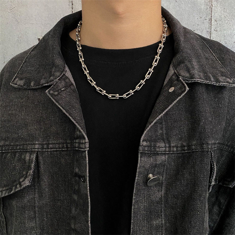 U-shaped Chain Kendall Horseshoe Fashion Simple Necklaces