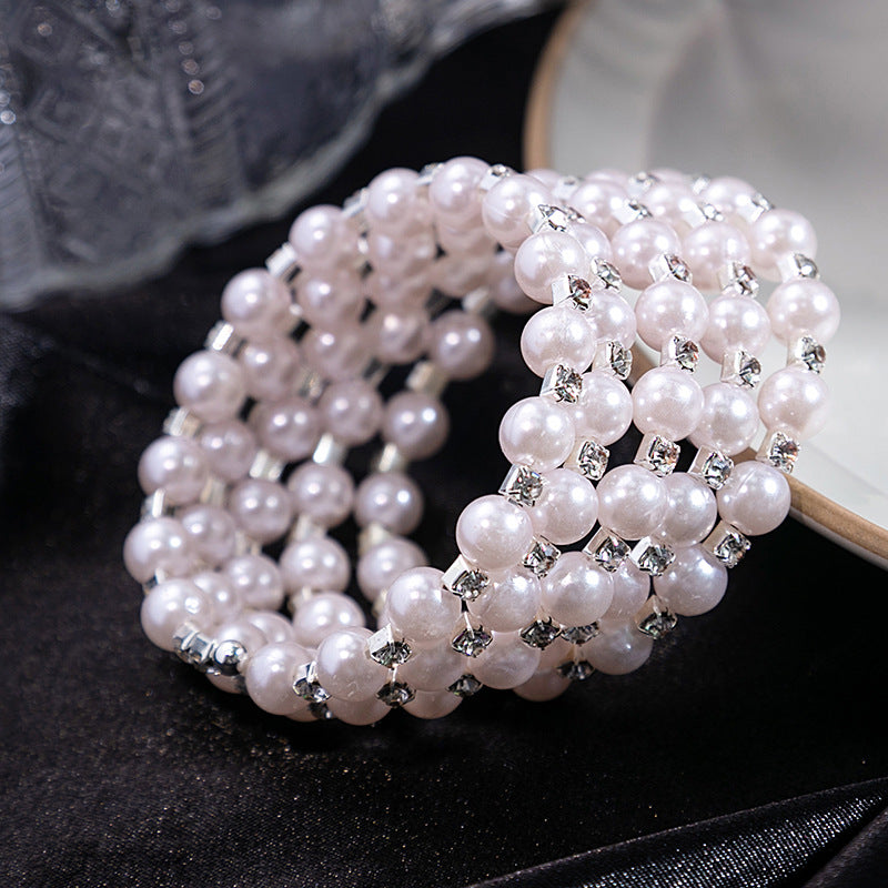 Verzierung, Mode, Perlenwicklung, Spirale, Schmuck, Armbänder