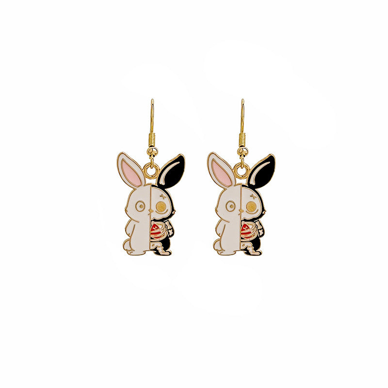 Cartoon Halloween Trendy Cool Funny Personality Animal Earrings
