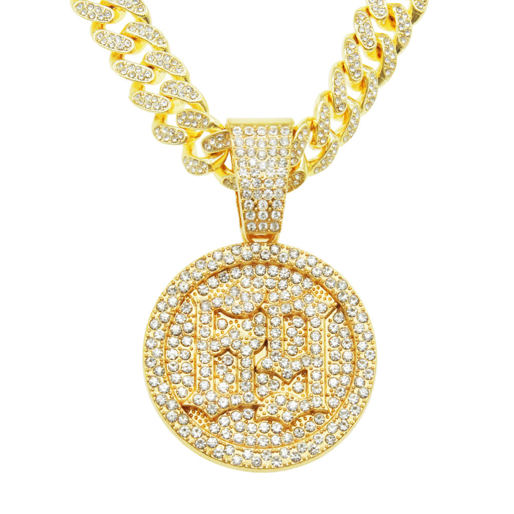 Pendant Cuban Link Chain Nightclub Street Necklaces