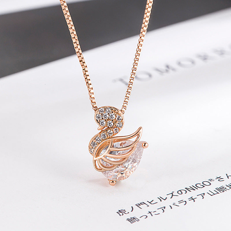 Women's Swan For Light Luxury Minority Design High-grade Necklaces