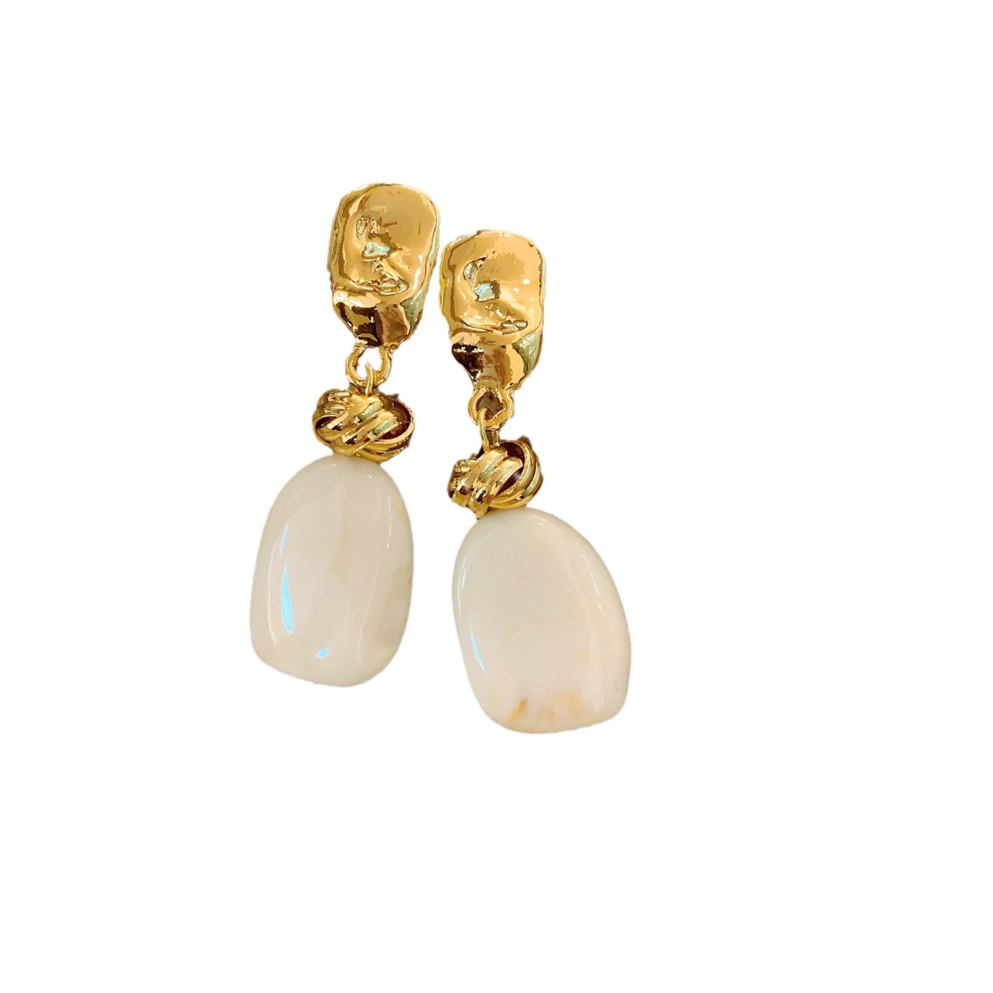 Color Contrast Patchwork Resin Female Sier Rings