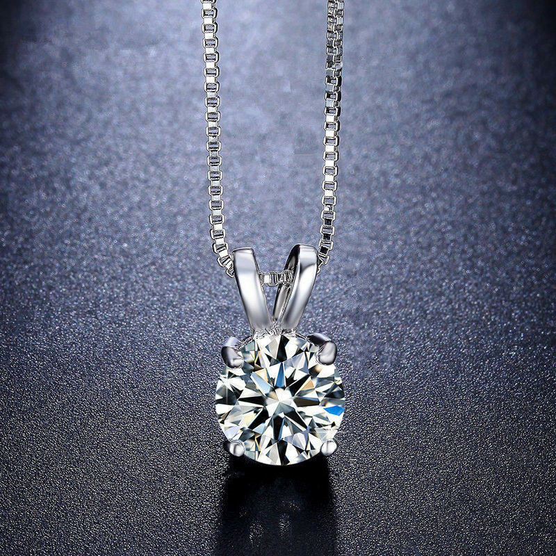 Women's And Arrows Zircon Pendant Simple Fashion Necklaces