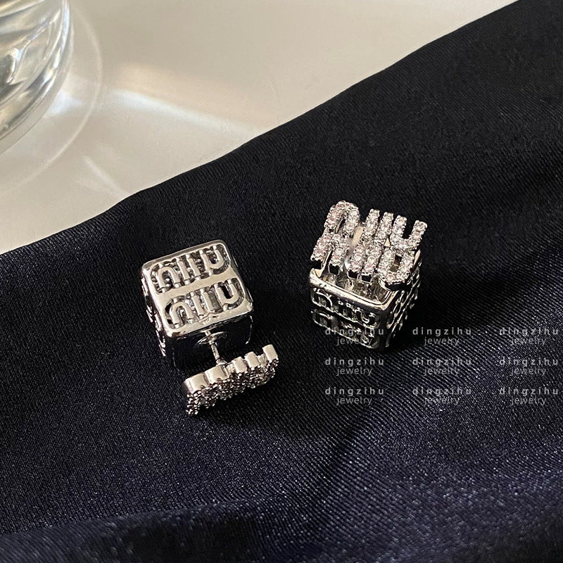 Women's Letter Summer Sterling Sier Light Luxury Earrings