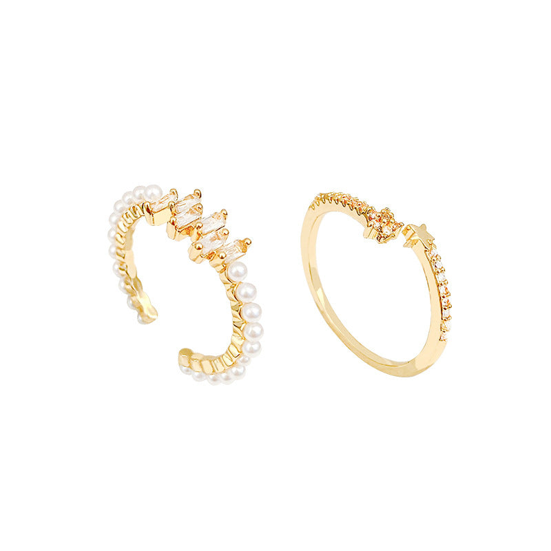 Light Luxury Minority Opening Adjustable Personalized Rings