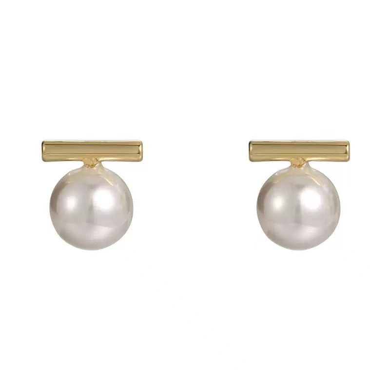 Women's Niche Design White Pearl Retro High-grade Rings