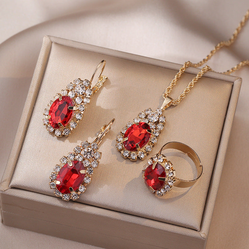Women's Pendant High-grade Suit Hemp Flowers Chain Necklaces