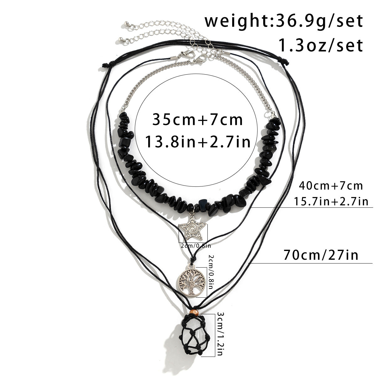 Damen Vintage Teufelsauge Türkis Anhänger Perlenketten